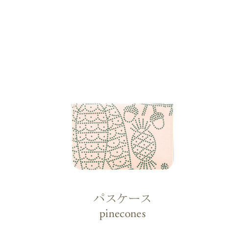 SIWA URUSHI パスケース 漆 pinecones クラウス・ハーパニエミ