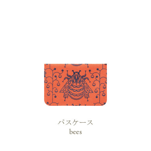 SIWA URUSHI パスケース 漆 bees クラウス・ハーパニエミ